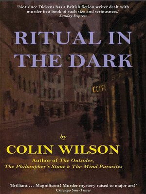 cover image of Ritual in the Dark